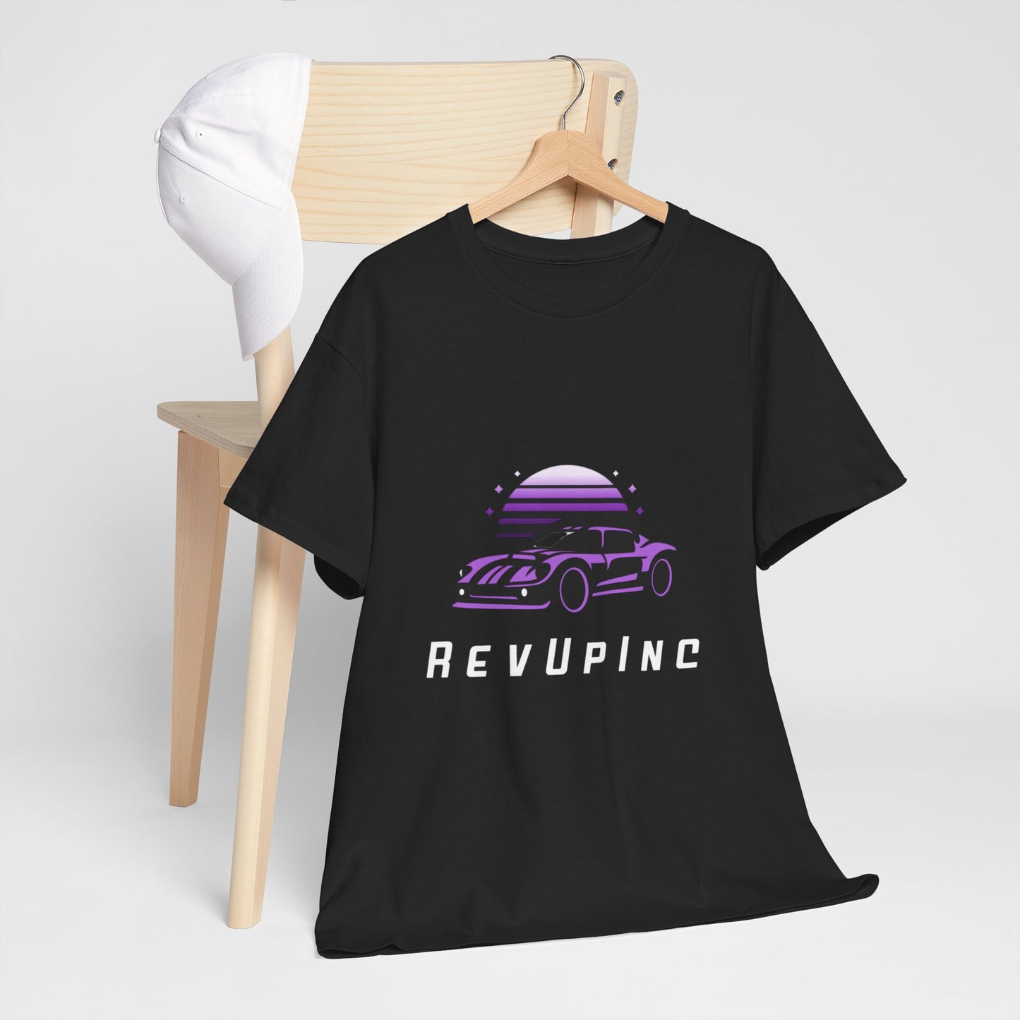 RevUpinc Men's Heavy Cotton Graphic T-Shirt(1,500 Entries!)