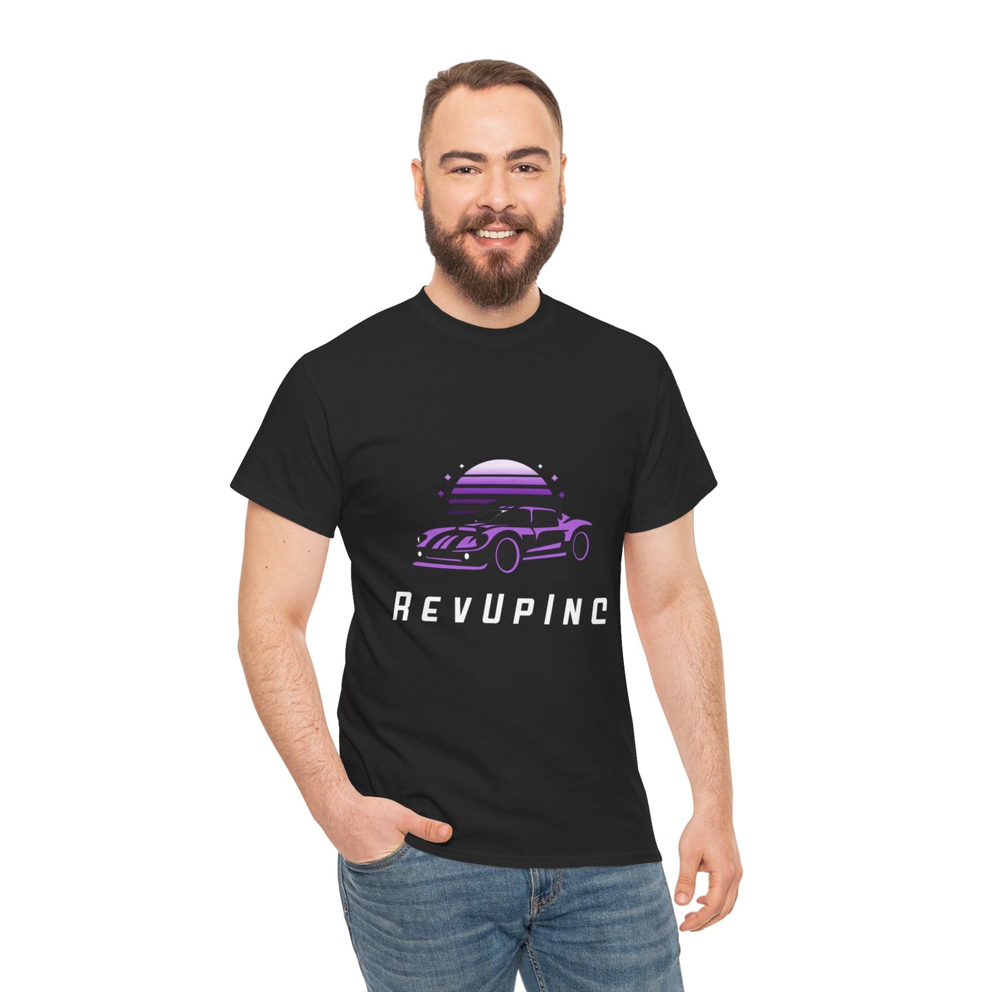 RevUpinc Men's Heavy Cotton Graphic T-Shirt(1,500 Entries!)